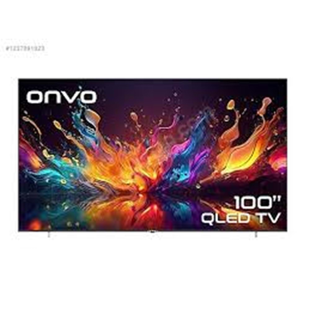 ONVO 100 İNÇ ANDROİD 13 SMART QLED TV