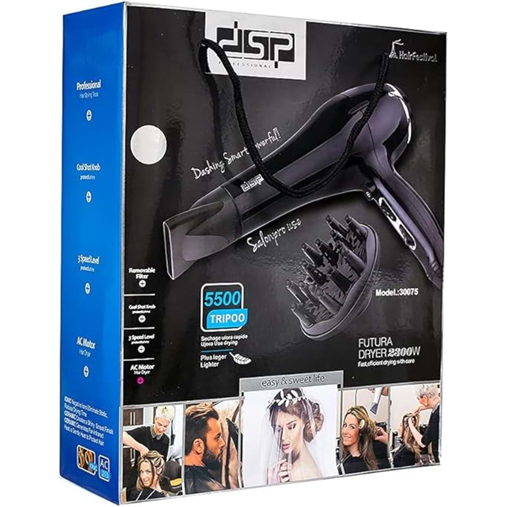 DSP 30075 SAÇ KURUTMA MAKİNESİ