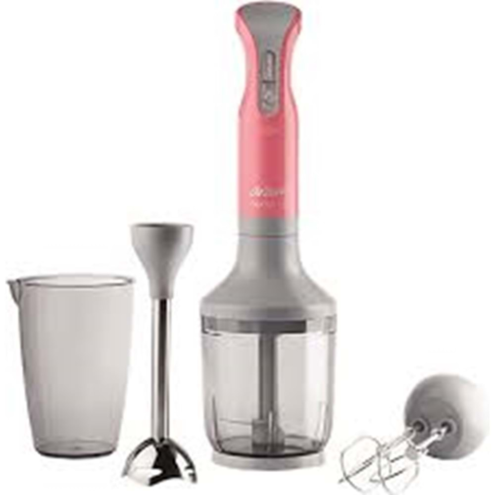 ARZUM PROSTICK 1000 ÇUBUK BLENDER SETİ (PEMBE)