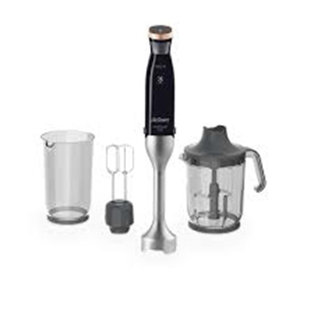 ARZUM TECHNOART MAXI EL BLENDER SETİ (SİYAH)