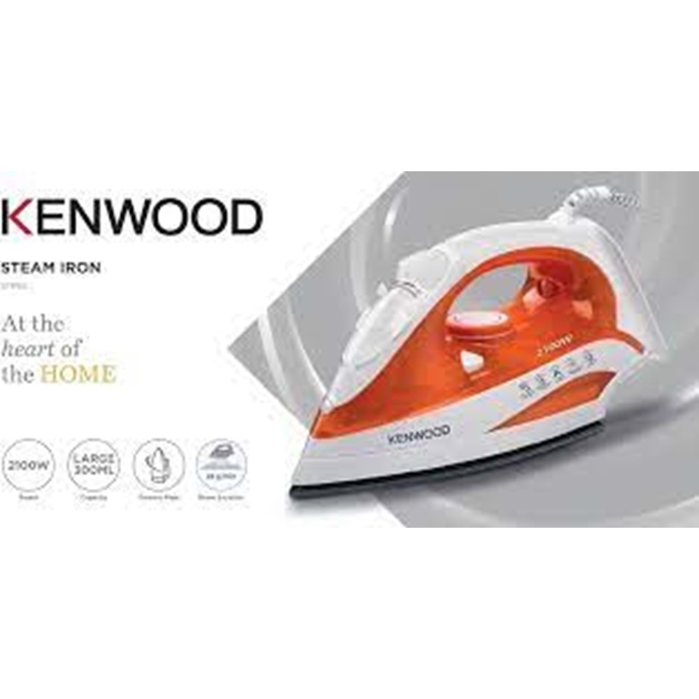 KENWOOD ÜTÜ SERAMİK BEYAZ - TURUNCU