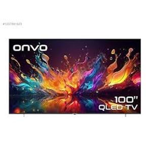 ONVO 100 İNÇ ANDROİD 13 SMART QLED TV