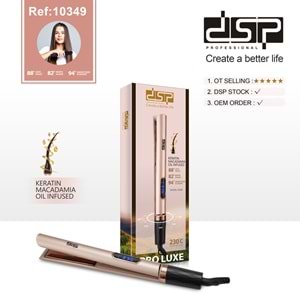 DSP 10349 TİTANYUM SAÇ DÜZLEŞTİRİCİ