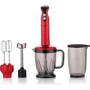 SCHAFER MEISTER MEGA BLENDER SETİ (KIRMIZI)