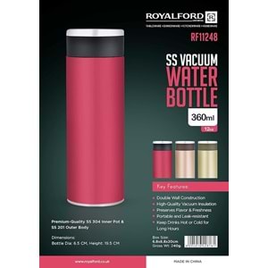 ROYALFORD RF11248 360 ML TERMOS