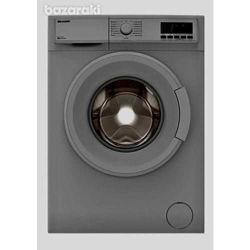 -SHARP Washing Machine 6kg, Silver