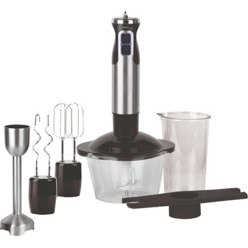 RAKS GLASS MIX BLENDER SETİ DÖRDÜ BİR ARADA 1700W